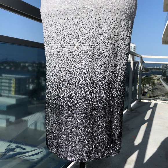 Dress The Population Shawn Sequin Ombré Dress - Picture 7 of 14